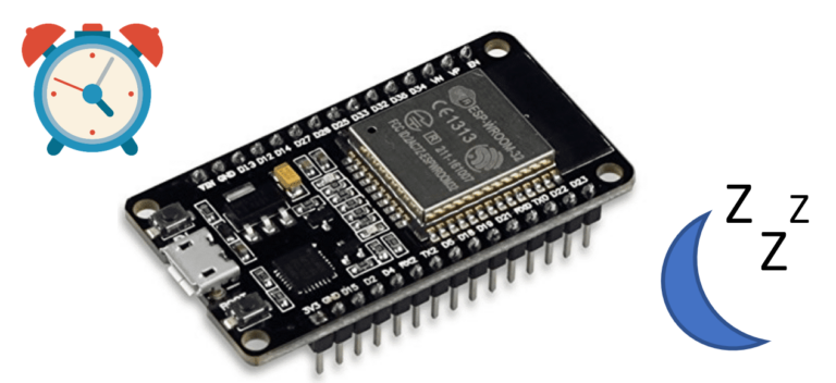 ESP32 深度睡眠定時器喚醒